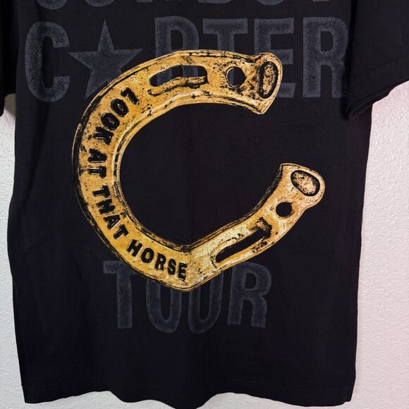 Beyonce Cowboy Carter Tour Shirt Medium Chardonneigh Horse Gold T Concert Merch - Picture 6 of 12